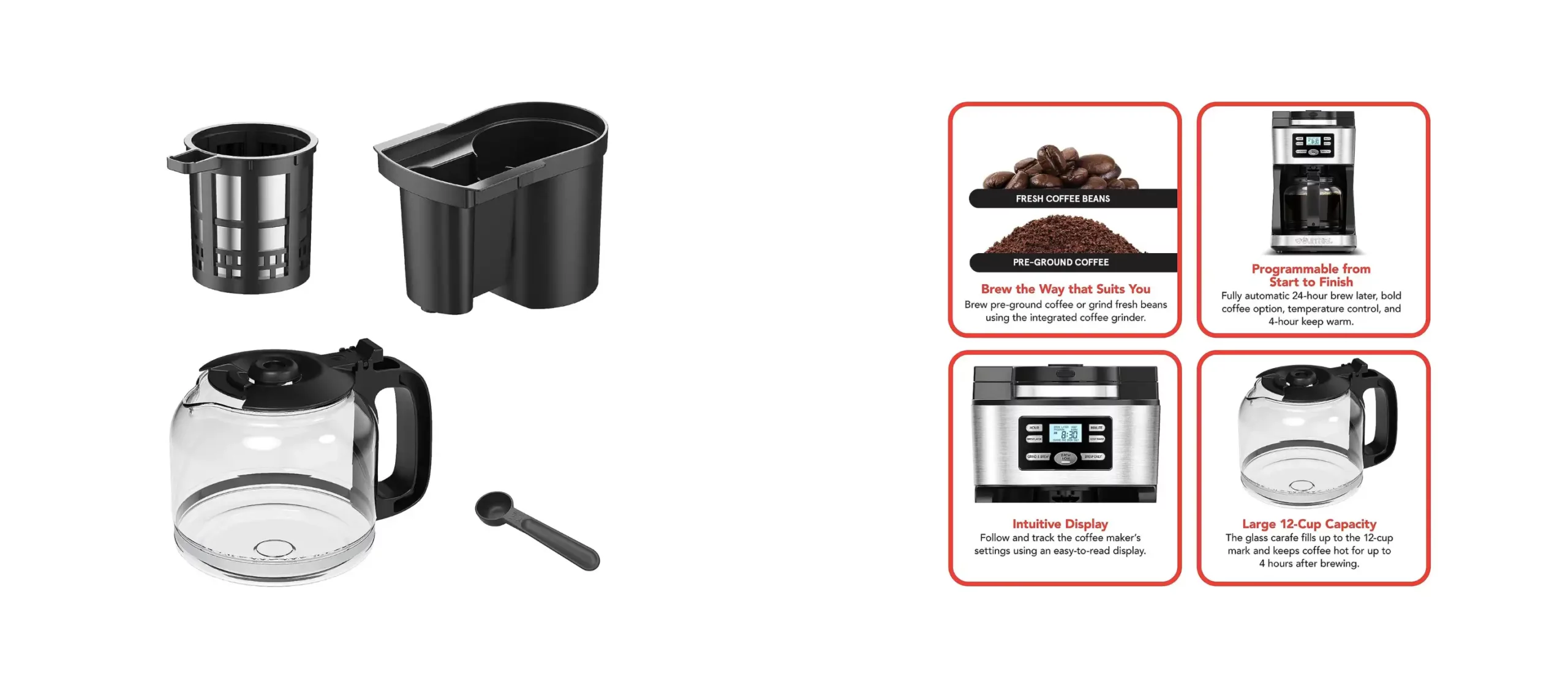 Gourmia Coffee Maker Reviews : Gourmia Gcm3180 | Ultimate Coffee Lover'S