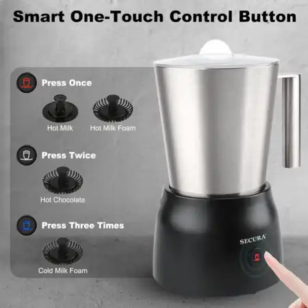 Review: Secura Detachable Milk Frother