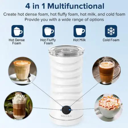 Review: Secura 4-In-1 Electric Milk Frother