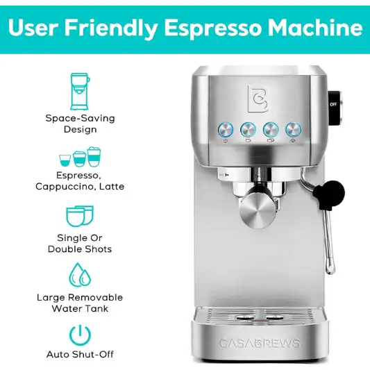 Casabrews Espresso Machine Review 11 Casabrews Espresso Machine Review