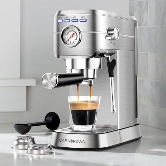 Casabrews Espresso Machine 20 Bar Review 12 Casabrews Espresso Machine 20 Bar Review