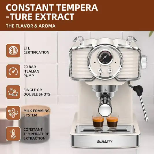 Sumsaty Espresso Coffee Machine Review