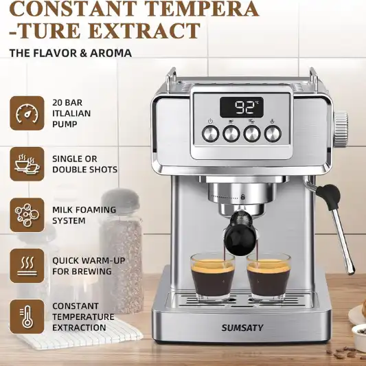 Sumsaty Espresso Machine Review 12 Sumsaty Espresso Machine Review